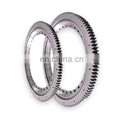 231.21.0575.013 rotary work table flange slewing ring thin section slew bearing