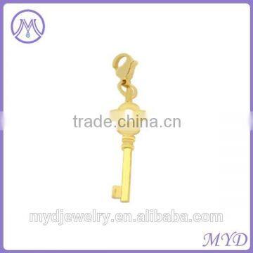 wholesale plated lock and key charms for bracelet