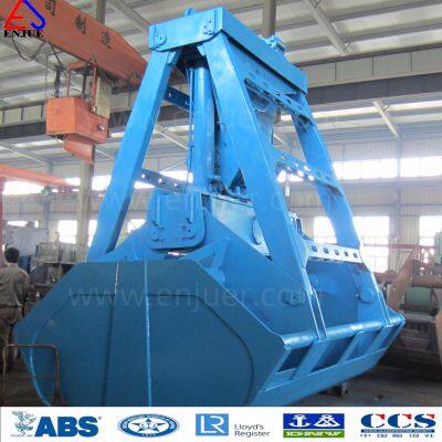 24t 10cbm Electric Hydraulic Marine Wireless Radio Remote Control Grab for Coal Mine Discharge in China photo-3