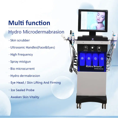 Top Sales Hydroface Facial 14 in 1 Hydro Water Microdermabrasion Oxygen Jet Facial Machine Hydro Machine photo-2