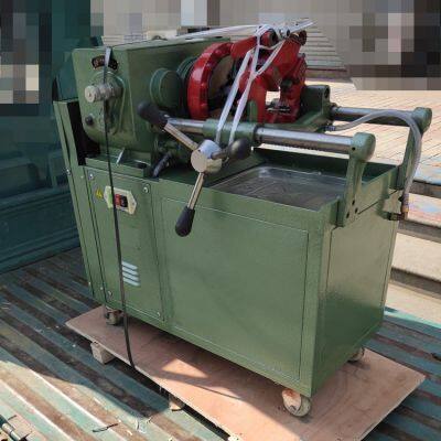 Three Speed Round Steel Threading Machine