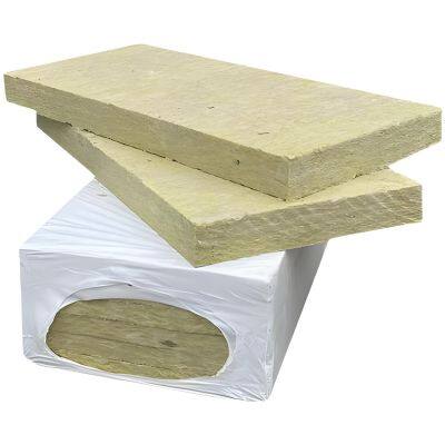 Painéis de isolamento de l? de rocha ecológicos com classifica??o de resistência ao fogo A 600x1200mm, painéis de l? de rocha para divisórias com densidade de 40kgs