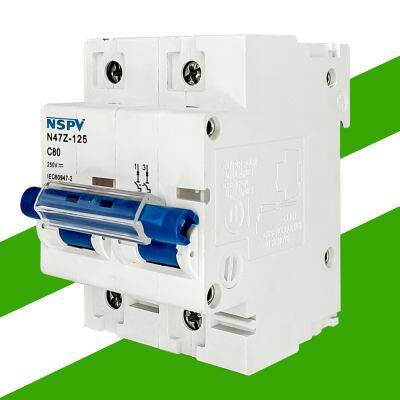 Cheap NL7-63 Series DC Miniature Circuit Breaker 4P NSPV Brand 63A 1500V photo-5