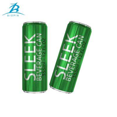 330ml 12oz Sleek Cans Aluminum Can for Energy Drink Beverage
