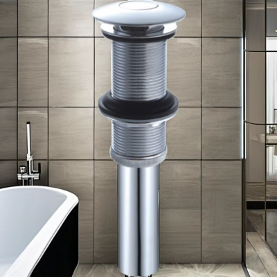 Modern Design Brass Main Body Water Waste Strainer Drainer Factory Price Cupc Certified Bathroom Accessory photo-2