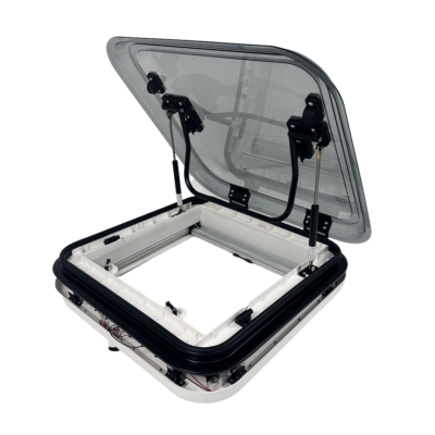 MAYGOOD MG16SL Durable and Strong Aluminum Top Frame RV Caravan Motorhome Skylight With LED Lights 500*500mm