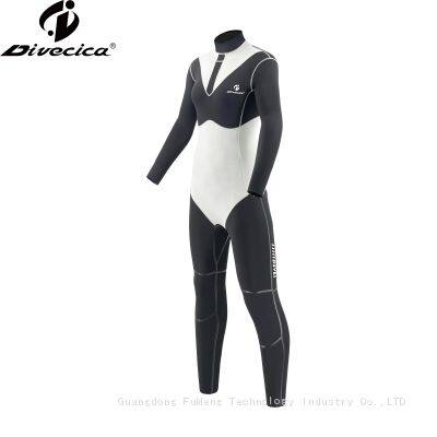 Waterwear Fullset Free Diving Fullsuit SBR Blindstitched Wetsuit Neoprene Stuff for Scuba photo-2