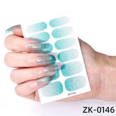 Custom 3D Nail Wraps Beauty Sticker Art Nail Decoration Sticker Fashion Nail Wraps Nail Sticker