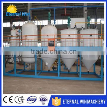 high quality crude canola oil refinery line