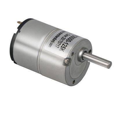 DSD Motor OEM ODM Factory Price 33 mm Gearbox Brush Motor Torque 5 Kg.cm 3.7V dc Electric Motor 24v dc Gear Motor photo-2