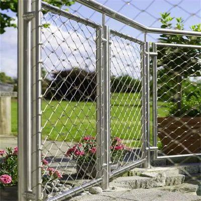 Custom Size Stainless Steel Wire Rope Fence Mesh for Architectural Decoration photo-2