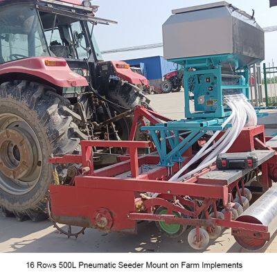 YongXiang16 Rows 500L Direct Seeding Machine for Tractor Mounting photo-4