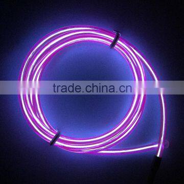 3.2mm EL Lighting Wire in Purple for Stage Decoration photo-2