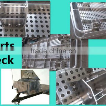 Aluminum cart deck