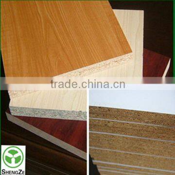 melamine laminated particleboard /particle board with e1, e2 glue