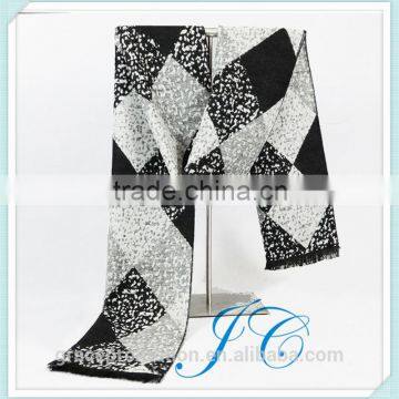 Hot Selling Tartan Men Cashmere Feel Acrylic Scarf photo-2