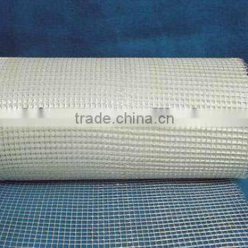 Alkali resistant and self adhesive stucco fiberglass mesh