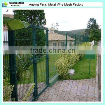 pvc coated steel welded wire mesh garden fence designs