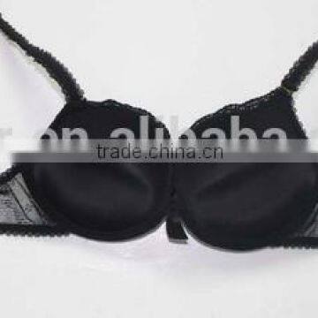 2016 Sexy Tranparent Printing Mesh Padded Cup Bra Panty Sets for Women photo-6
