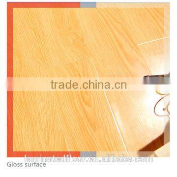 12.3mm glossy maple laminate flooring used dance