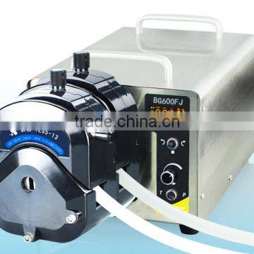 Shampoo Dispensing Peristaltic Pump with BG600FJ-S 7400ML/MIN