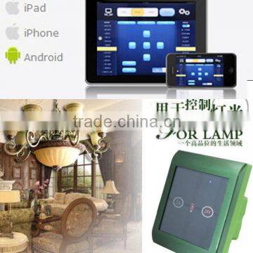 Aabic touch screen remote control domotica system home automation is smart home automation solution