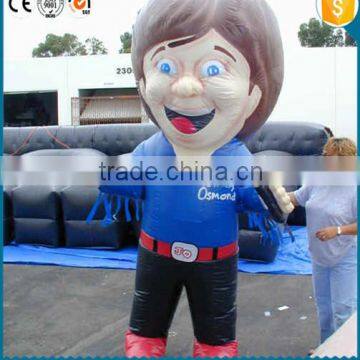 CILE 2015 hot selling greeting Inflatable man Model,inflatable moving cartoon in high quality