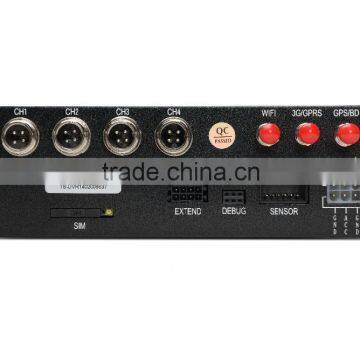 4ch Double sd Card Mobile Digital Video Recorder With 3g Wifi Gps Shakeproof Mdvr