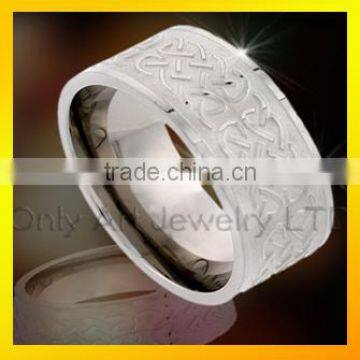 Loose style rings stainless steel men's rings wholesale