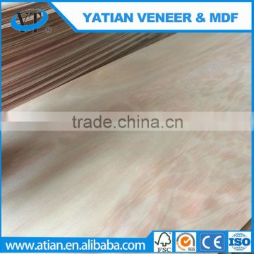 Grade ABCDEF 0.2-1.0mm okoume veneer for plywood