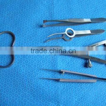 5 PC EYE MICRO MINOR SURGERY VETERINARY OPHTHALMIC INSTRUMENT SET KIT/ ophthalminc eye instrument