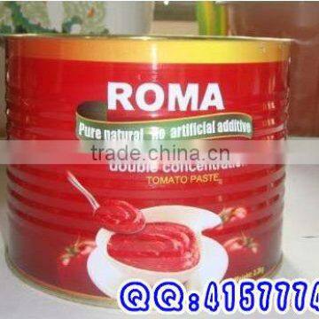 dark red tomato paste canned 2.2kg