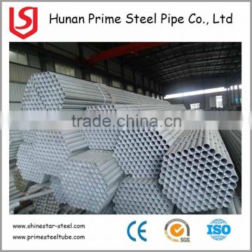 Round Tube/ Galvanized API 5L 20# Carbon Steel Pipe / Carbon Steel Tube with plastic cap