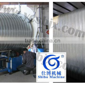 Hydraulic oval duct forming machine