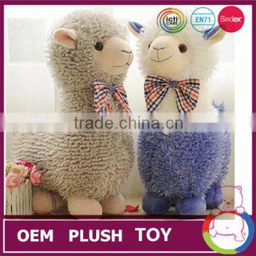 ICTI audit Premium Promotional Gift stuffed alpaca toy