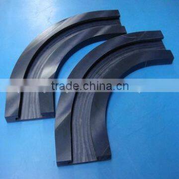 High wear-resisting Plastic PE-HD1000 bend guide HDPE1000 guide rail