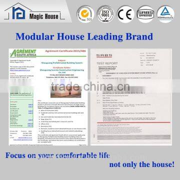 South America Agrement Certificated High Quality Modular House/iso9001 Testing Movable Fast Assemble Kit Prefab House photo-3