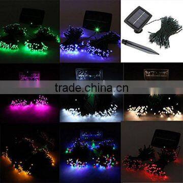 111 Fullbell 22.97ft 50 LED Light Sting 8 Flash Modes led garden solar light