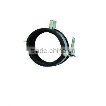 heavy duty pipe clamp with rubber M8/10 pipe clamp