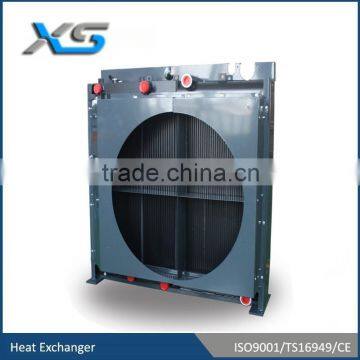 aluminum double passes generator radiator