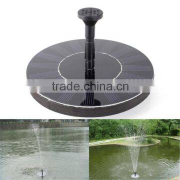 7V/1.4W solar water pump irrigation for agriculture /dc solar submersible pump price for garden fountain pump solar