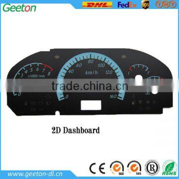 custom 2D dashboard Speedometer For universal Car