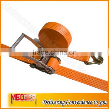 50mm cargo lashing polyester ratchet tie down strap