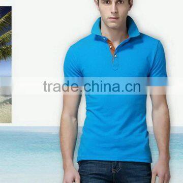 New new coming striped men's two color polo shirts