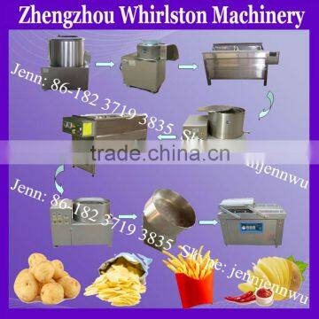 ELECTRIC wash peel cut potatoes machine whir