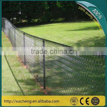 Guangzhou Factory PVC Coated +UV resistant Chain Link Fence (Guangzhou)