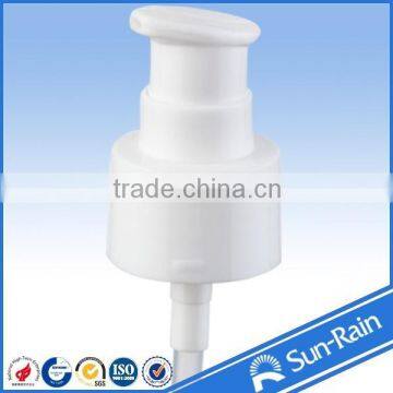 hand cream plastic treatment pump for cosmetic