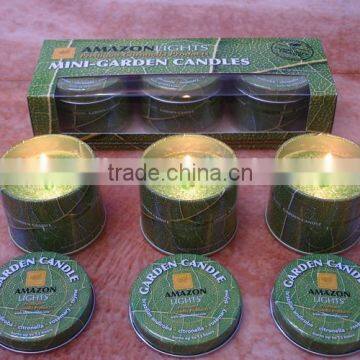 Customized Scented Travel Soy/Paraffin Wax Candle in Tin Box photo-4