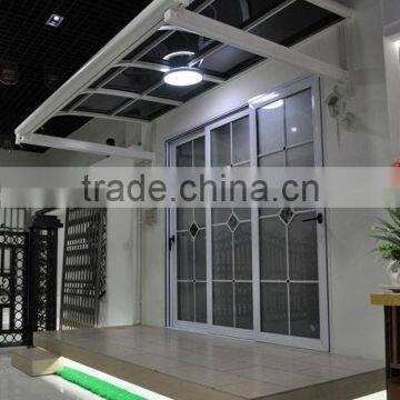 Fixed Aluminum Frame Awning,Retractable Frame awning hand crank