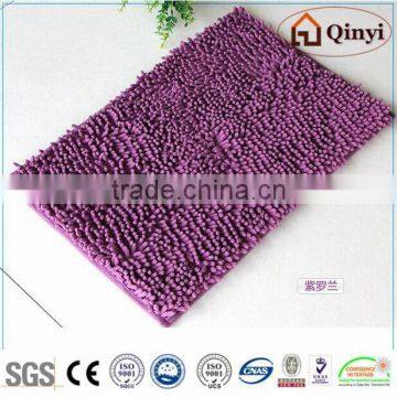 NEW printed memory foam bath mat , bath rug , bath carpet / Chenille mat-QINYI